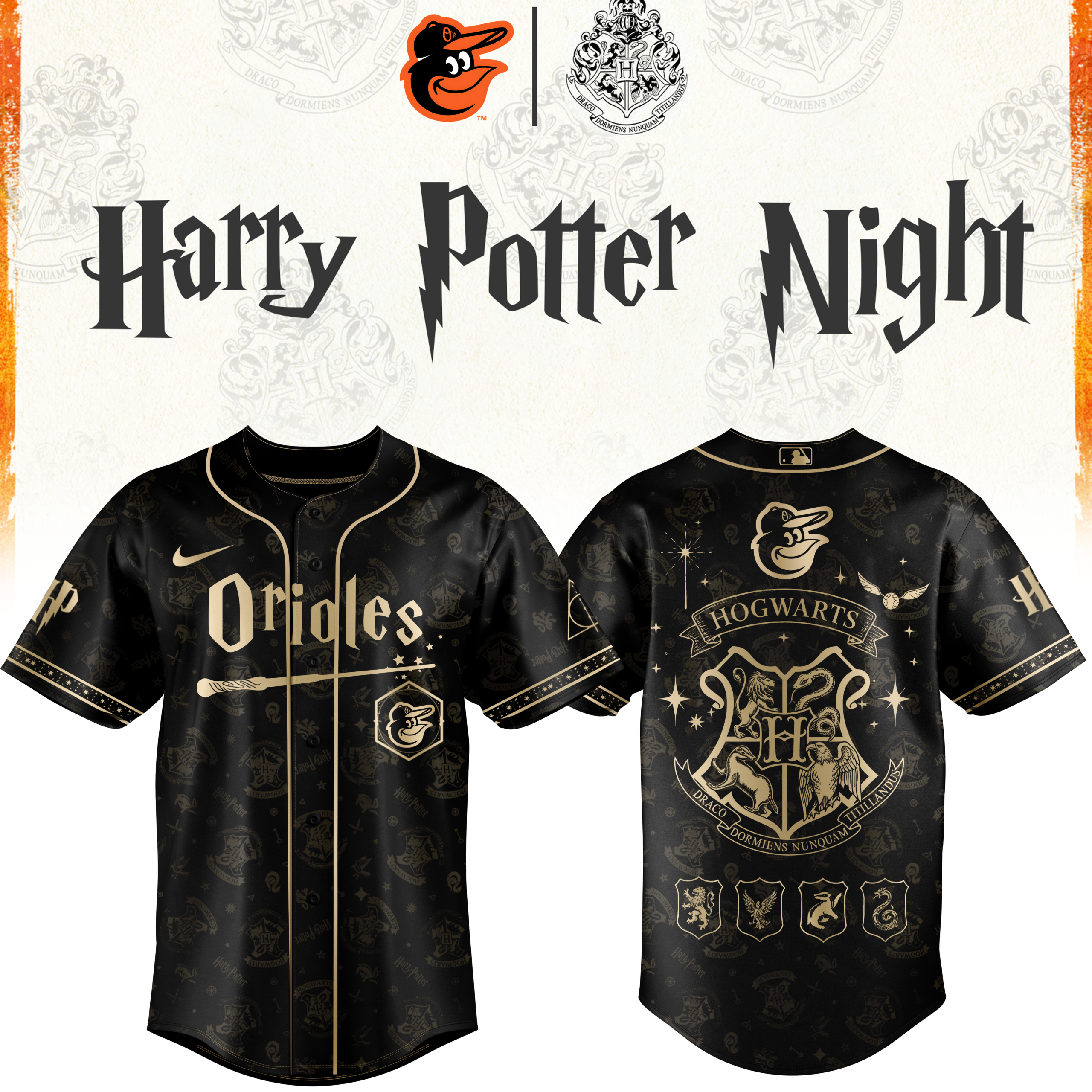 Baltimore Orioles Harry Potter Limited Edition Jersey