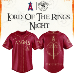 Los Angeles Angels The Lord of The Rings Limited Edition Jersey| Cap | Jogger V2