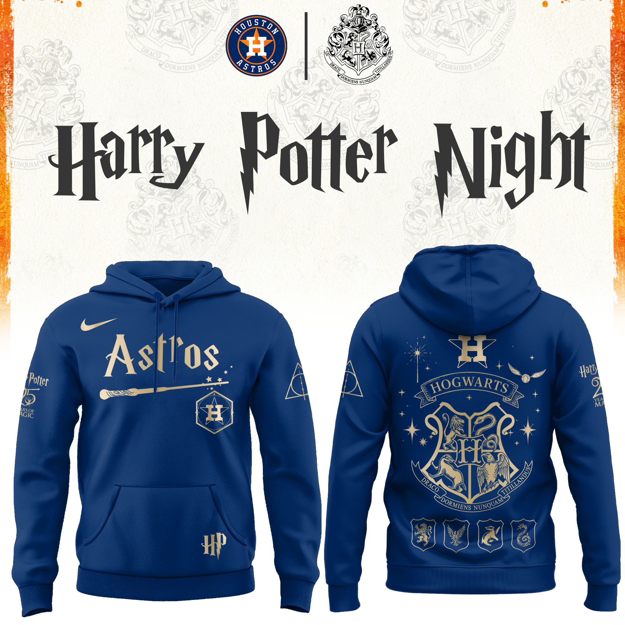 Houston Astros Harry Potter Limited Edition Hoodie v2