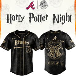 Atlanta Braves Baseball Harry Potter Limited Edition Jersey