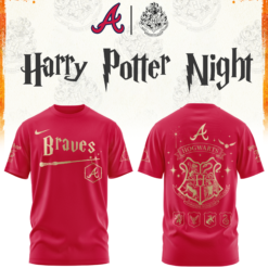 Atlanta Braves Harry Potter Limited Edition Tshirt v2