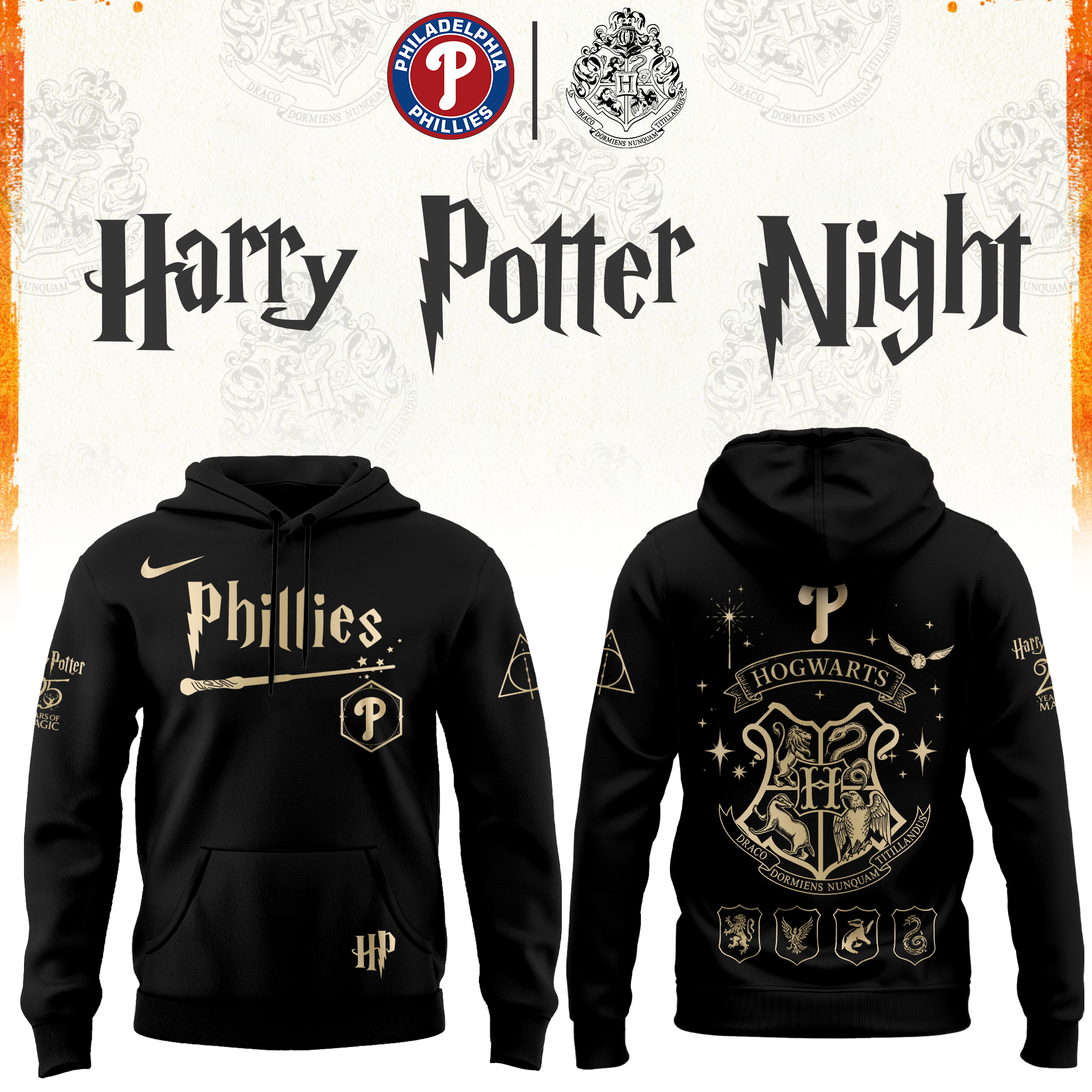Philadelphia Phillies Harry Potter Limited Edition Hoodie