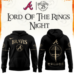 Atlanta Braves The Lord of The Rings Limited Edition Hoodie| Cap | Jogger V2