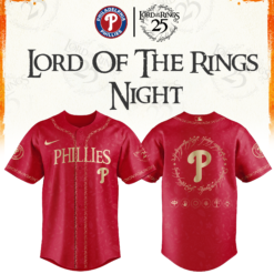 Philadelphia Phillies The Lord of The Rings Limited Edition Jersey| Cap | Jogger