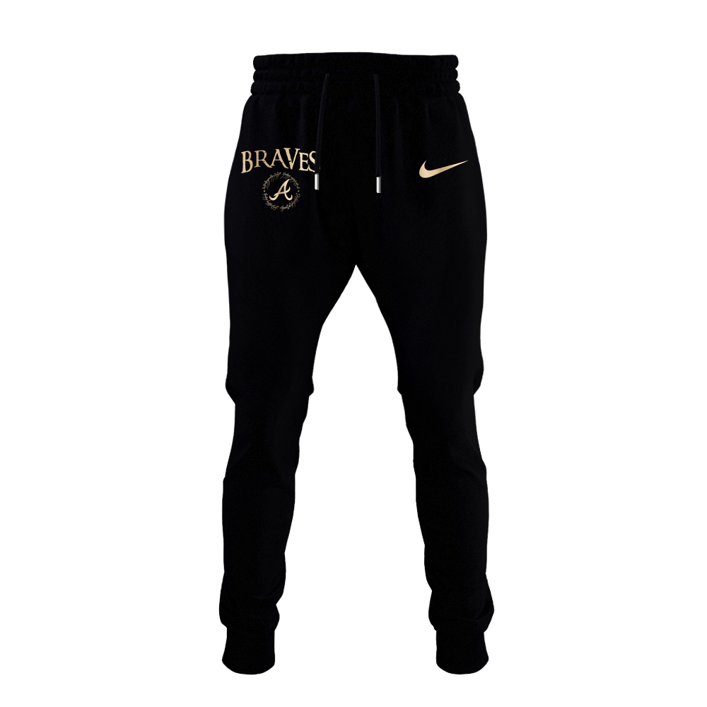 Atlanta Braves The Lord of The Rings Limited Edition Hoodie| Cap | Jogger V2 - Image 2