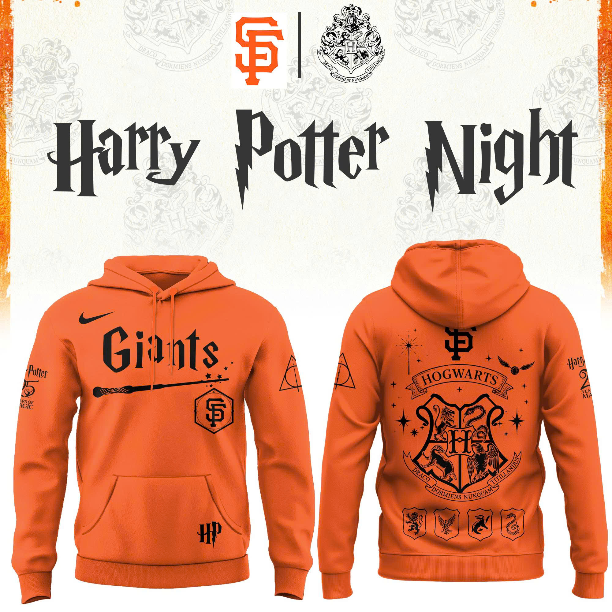 San Francisco Giants Harry Potter Limited Edition Hoodie v2