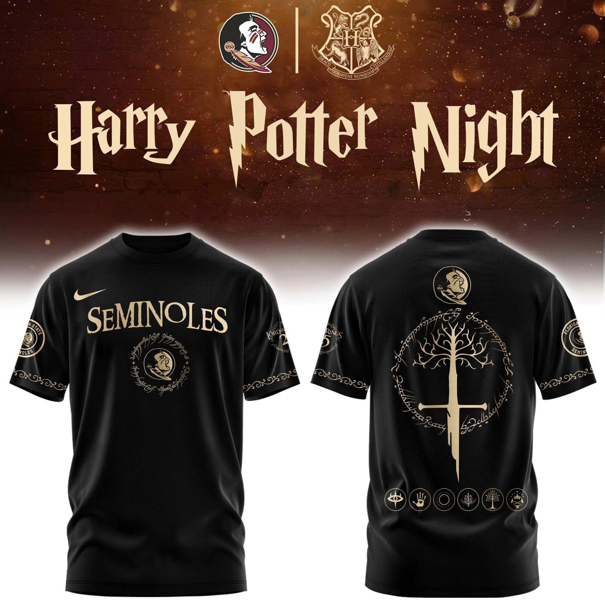 Florida State Seminoles x LOTR 2026 Limited Edition Tshirt
