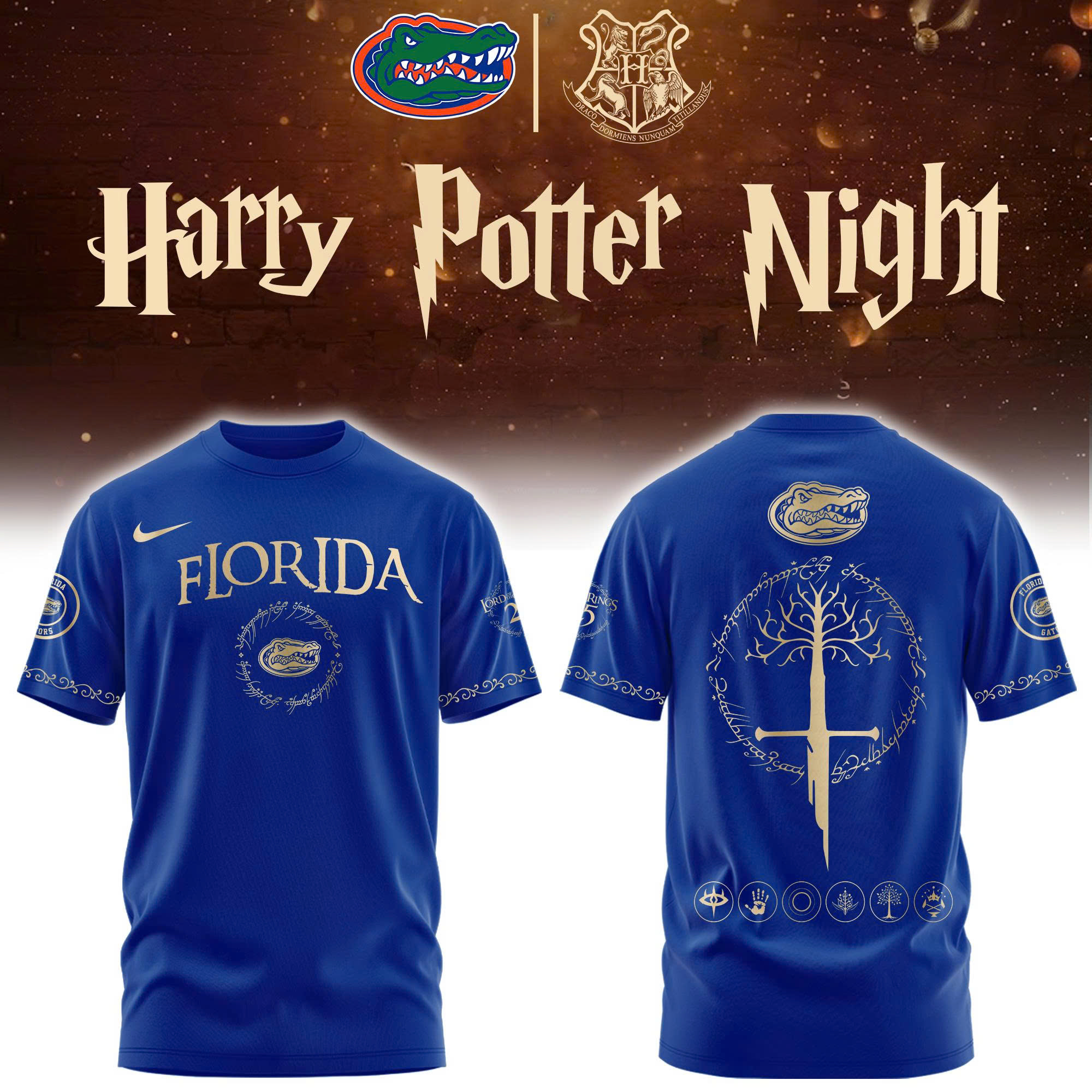 Florida Gators x LOTR 2026 Limited Edition Tshirt v2