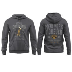 Alternative view of New York Basketball NBA Champions Locker Room Premium Hoodie Combo