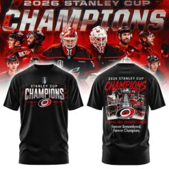 Carolina Hurricanes 2026 Stanley Cup Forever Champions Limited Edition Tshirt