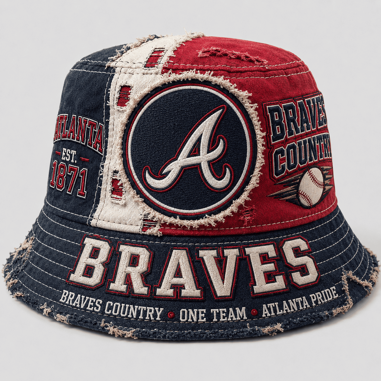 Atlanta Braves Exclusive Bucket Hat