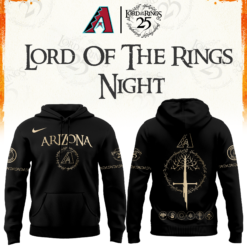 Arizona Diamondbacks The Lord of The Rings Limited Edition Hoodie| Cap | Jogger V2