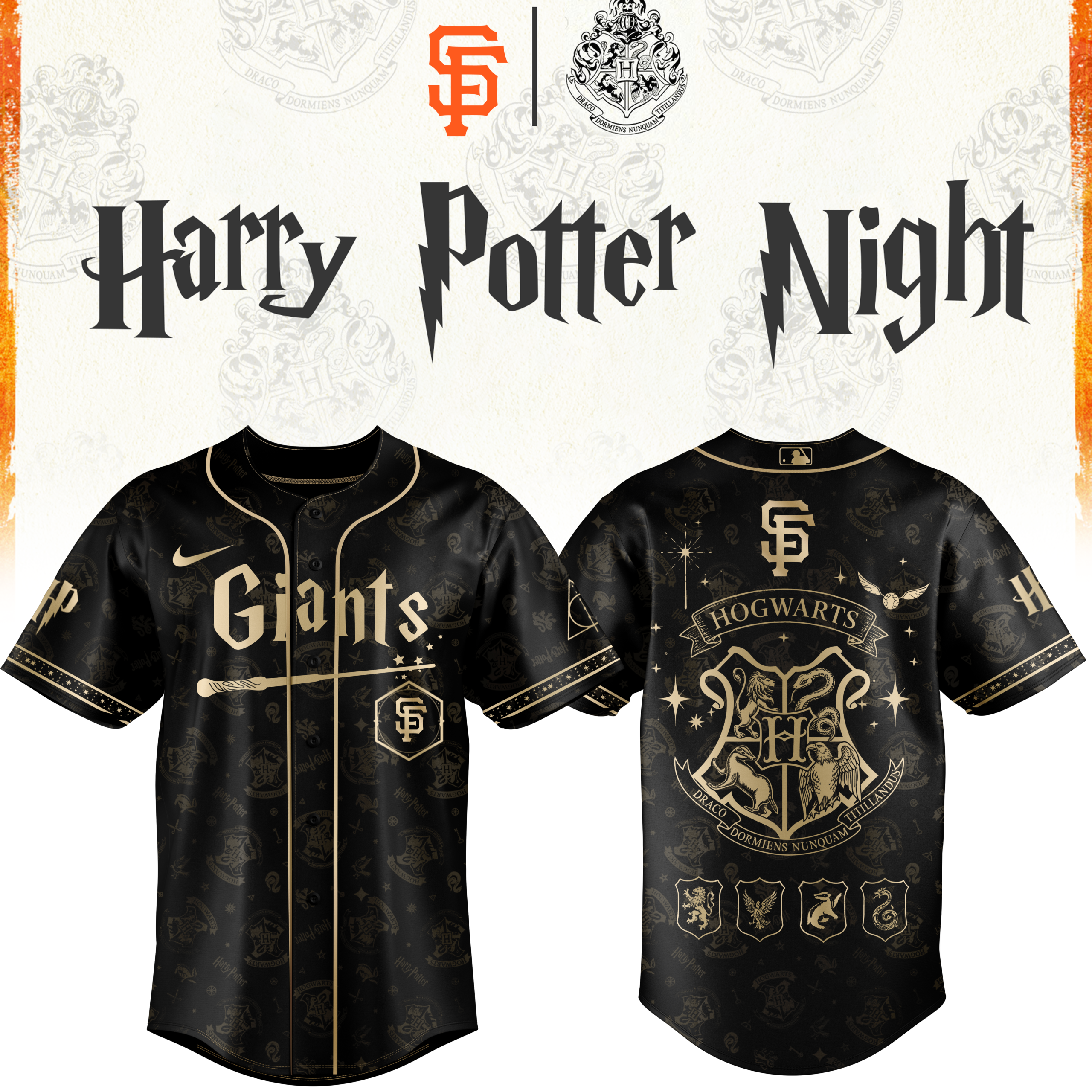 San Francisco Giants Harry Potter Limited Edition Jersey