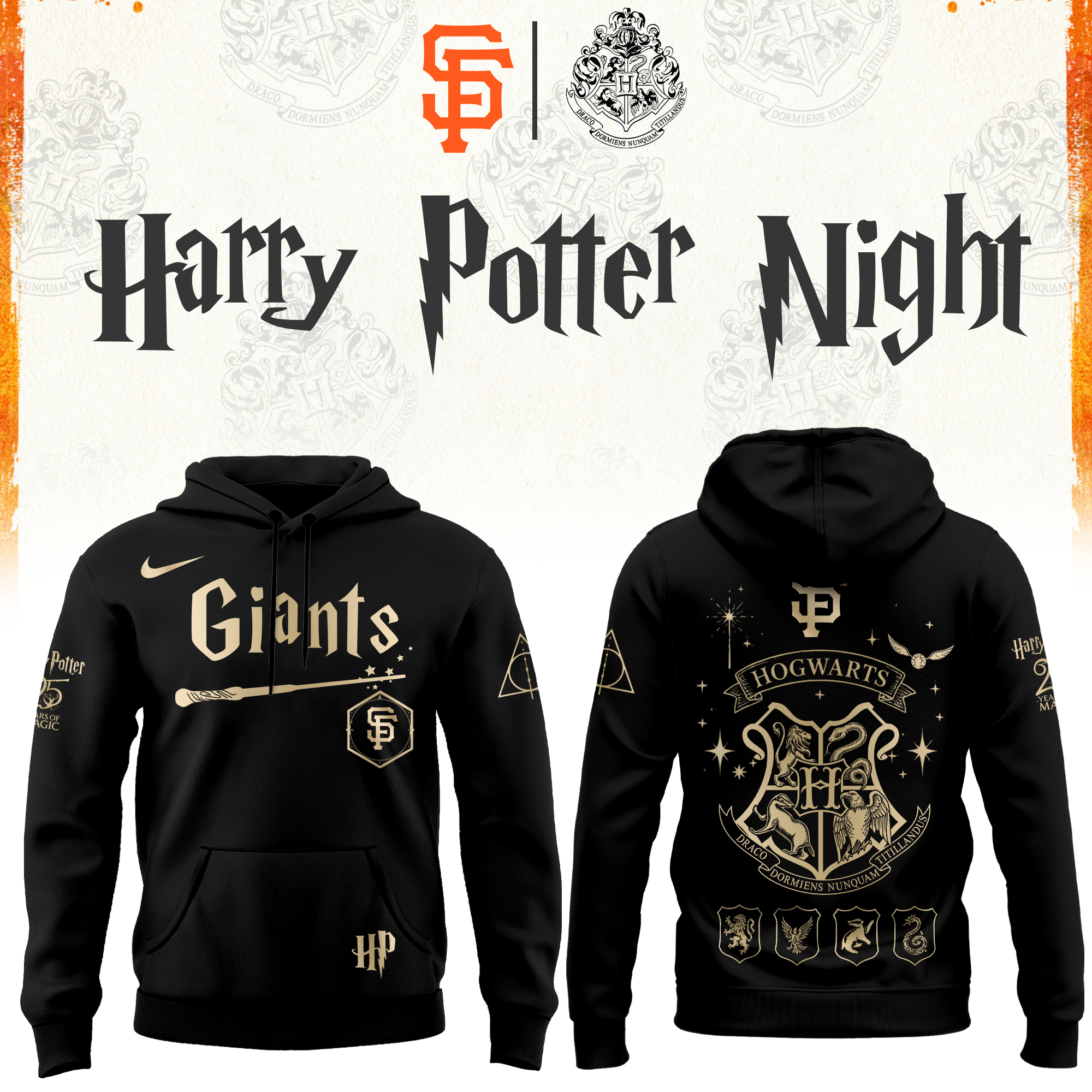 San Francisco Giants Harry Potter Limited Edition Hoodie