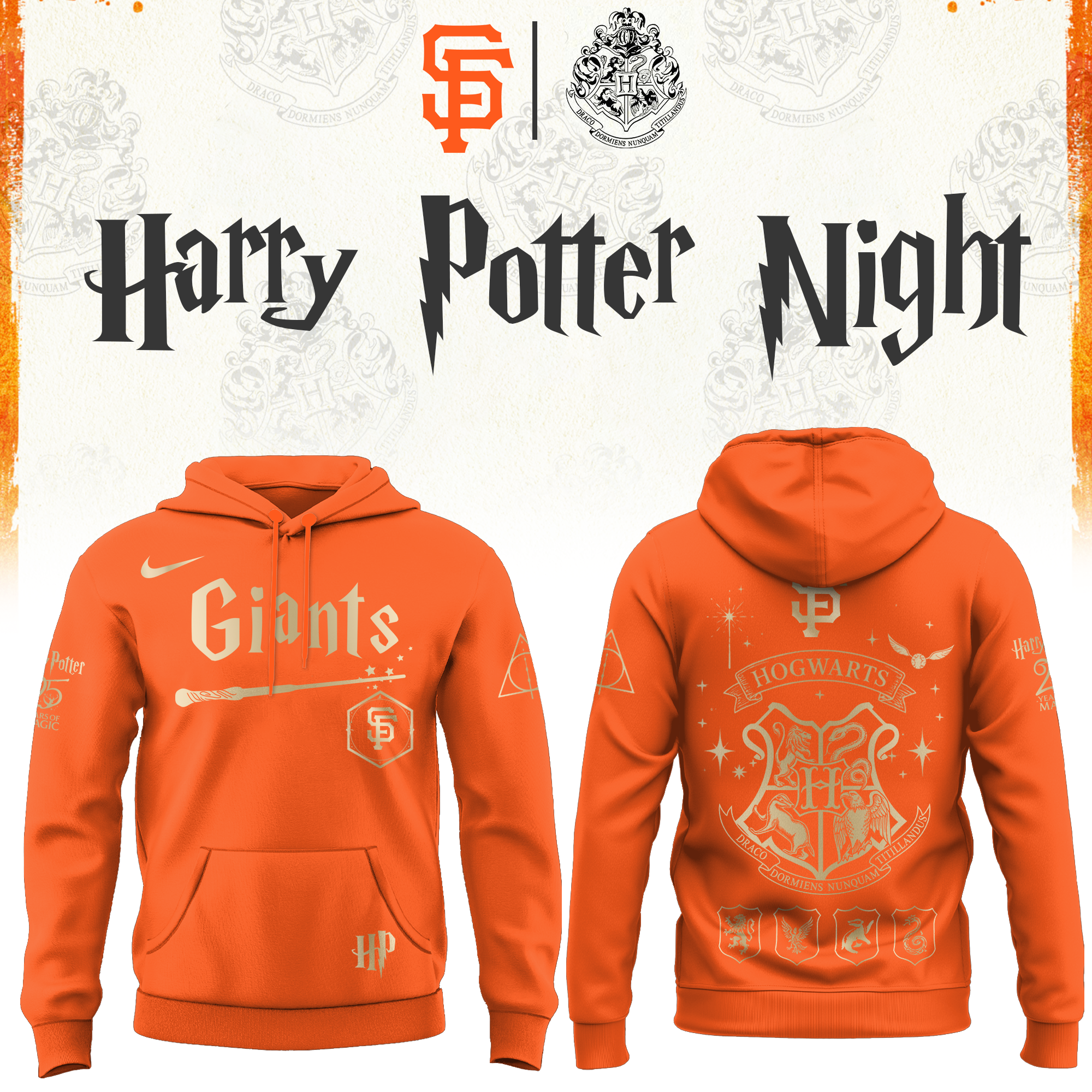 San Francisco Giants Harry Potter Limited Edition Hoodie v3