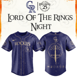 Colorado Rockies The Lord of The Rings Limited Edition Jersey| Cap | Jogger V2