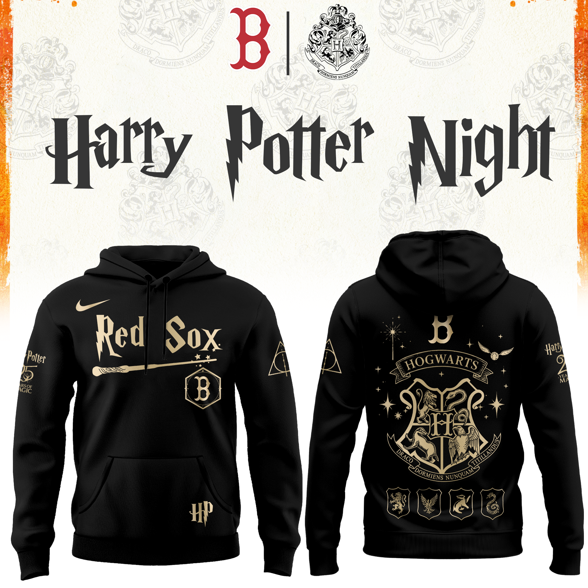 Boston Red Sox Harry Potter Limited Edition Hoodie