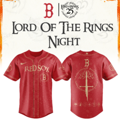 Boston Red Sox The Lord of The Rings Limited Edition Jersey| Cap | Jogger V2