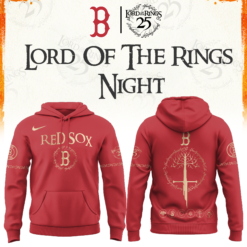 Boston Red Sox The Lord of The Rings Limited Edition Hoodie| Cap | Jogger V2