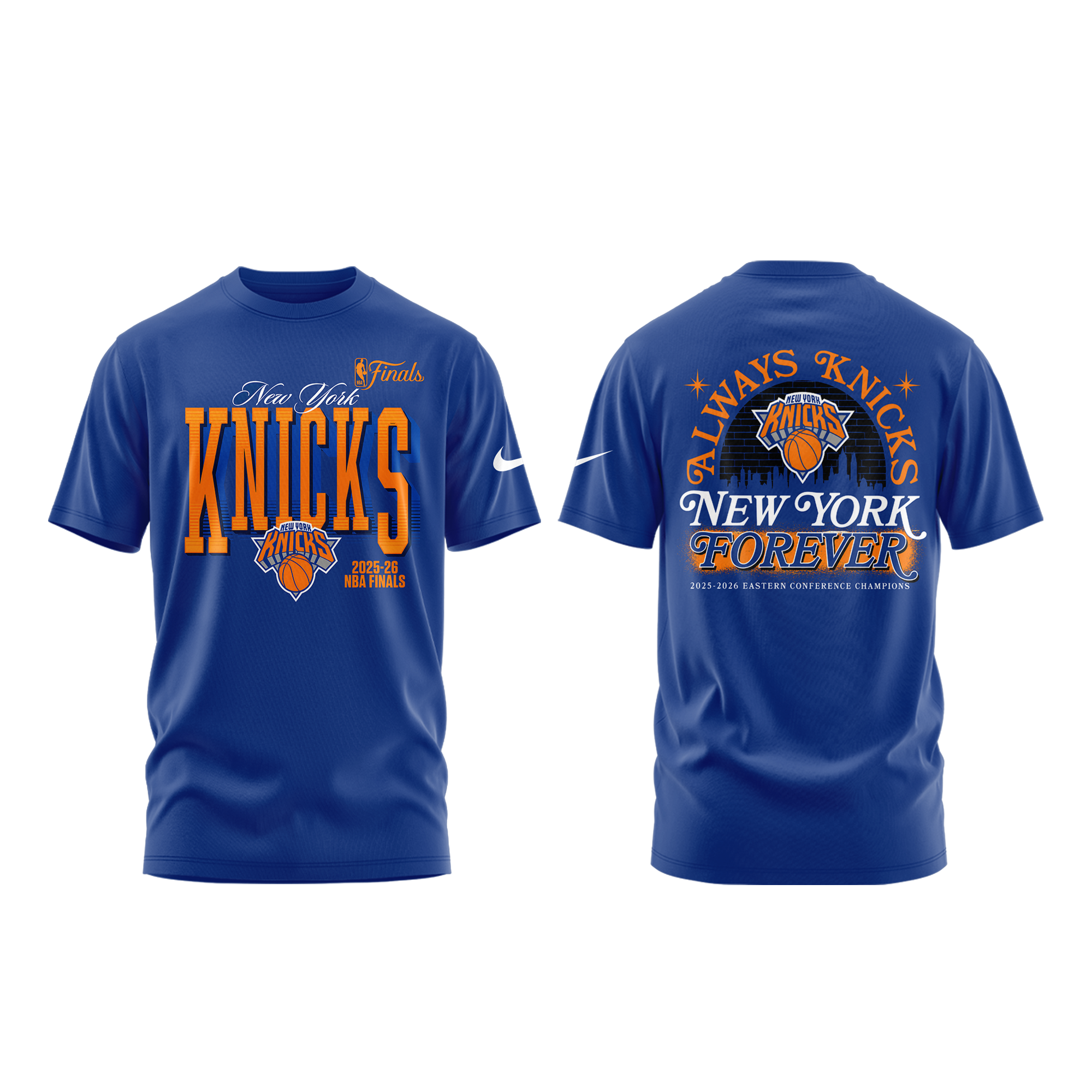 New York Knicks 2026 NBA Finals Limited Edition Tshirt | Cap | Joggers - Image 2