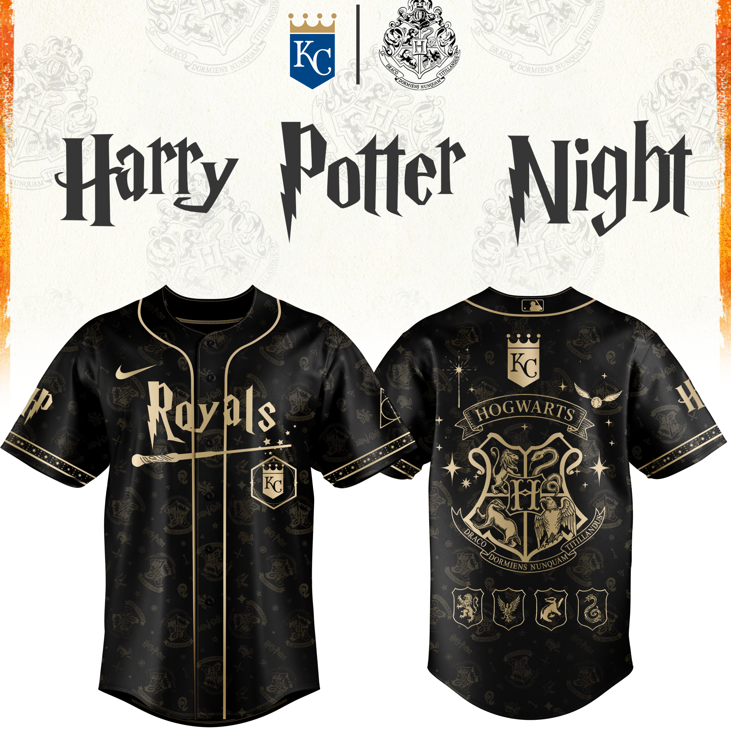 Kansas City Royals Harry Potter Limited Edition Jersey