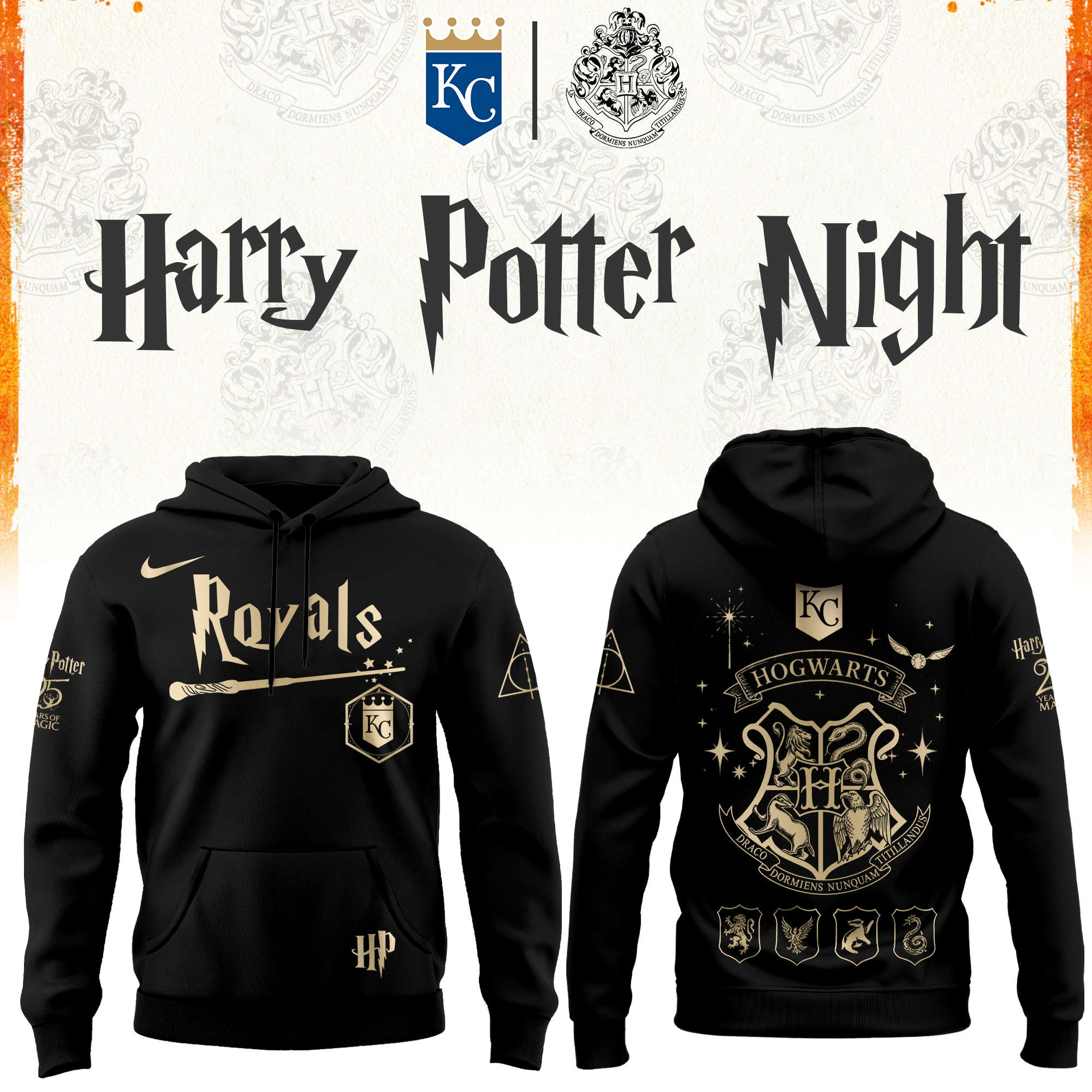 Kansas City Royals Harry Potter Limited Edition Hoodie