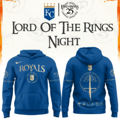 Kansas City Royals The Lord of The Rings Limited Edition Hoodie| Cap | Jogger V2