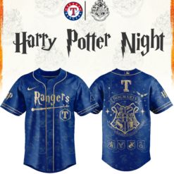 Texas Rangers Harry Potter Limited Edition Jersey v2