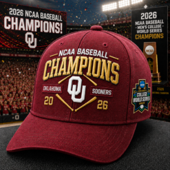 Oklahoma Sooners 2026 NCAA Baseball National Champions | Cap