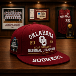 Oklahoma Sooners 2026 NCAA Baseball National Champions | Cap V2