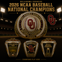 Oklahoma Sooners 2026 NCAA Baseball National Champions Ring