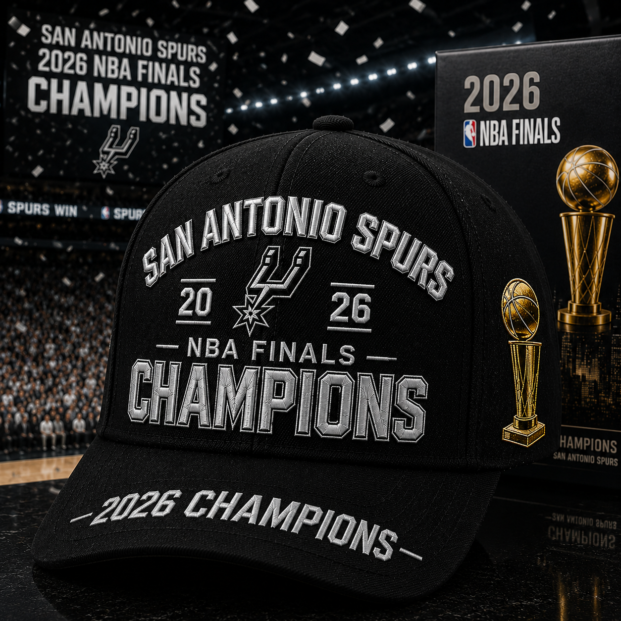 San Antonio Spurs 2026 NBA Finals Champions | Collector Cap
