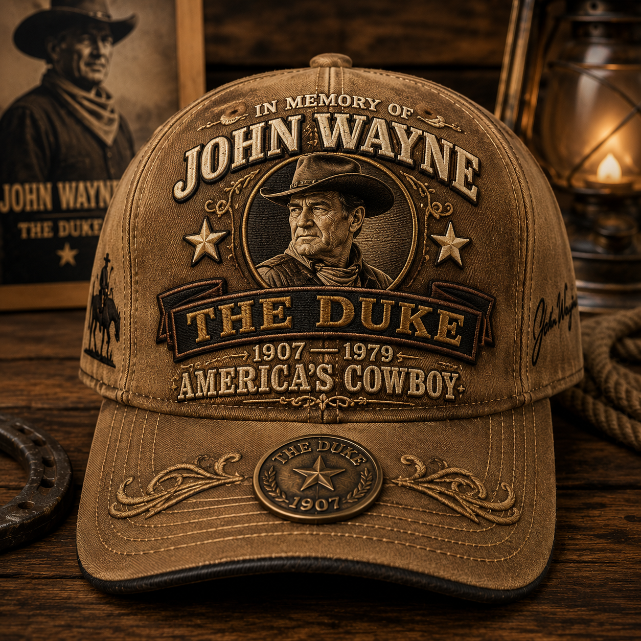 John Wayne America's Cowboy | Premium Legacy Cap