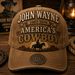 John Wayne America's Cowboy | Premium Tribute Cap