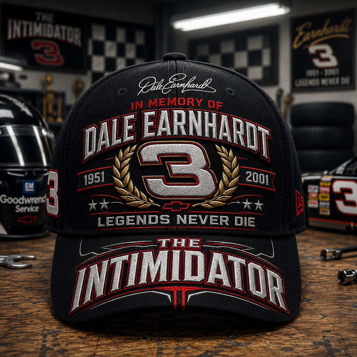 Dale Earnhardt "The Intimidator" Legacy Cap
