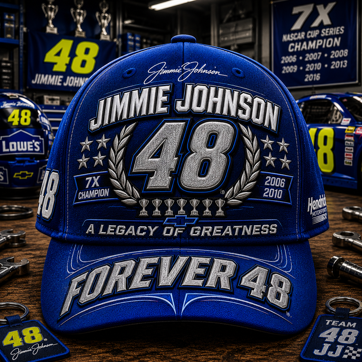 Jimmie Johnson Seven-Time Champion Legacy Cap