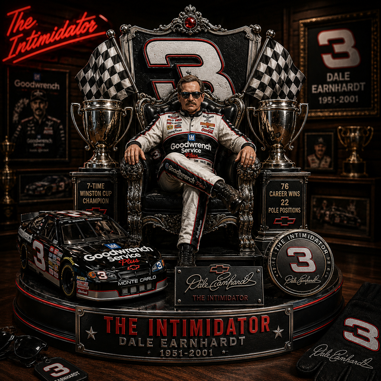 The Intimidator Royal Throne Collector Edition | Premium Collector Figurine