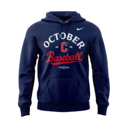Alternative view of Cleveland Guardians 2025 MLB Postseason Locker Room Combo Hoodie | Jogger | Cap V2
