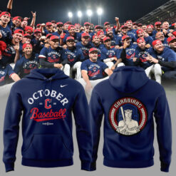 Cleveland Guardians 2025 MLB Postseason Locker Room Combo Hoodie | Jogger | Cap