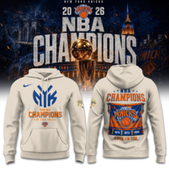 .New York Knicks 2026 NBA Finals Champions Limited Edition Hoodie v2