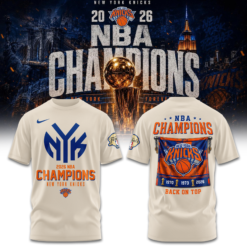 .New York Knicks 2026 NBA Finals Champions Limited Edition Tshirt v2