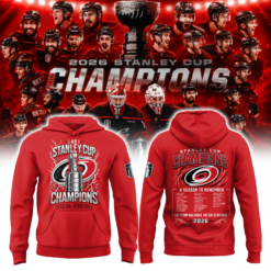 Carolina Hurricanes 2026 Stanley Cup Champions Limited Edition Hoodie v3