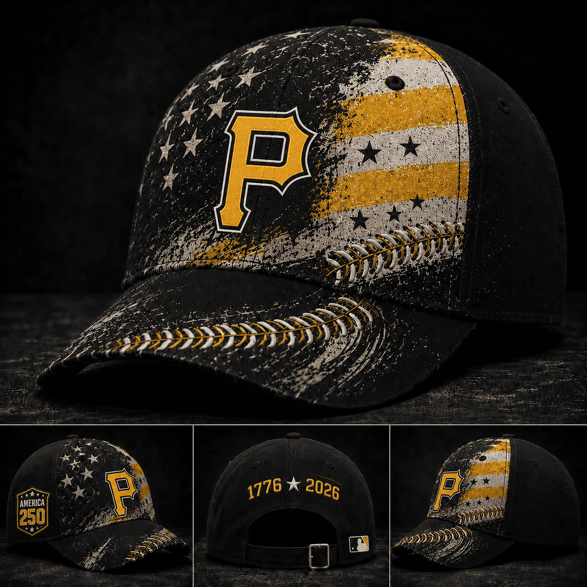 Pittsburgh Pirates 250 Years Of Freedom Exclusive Baseball Cap