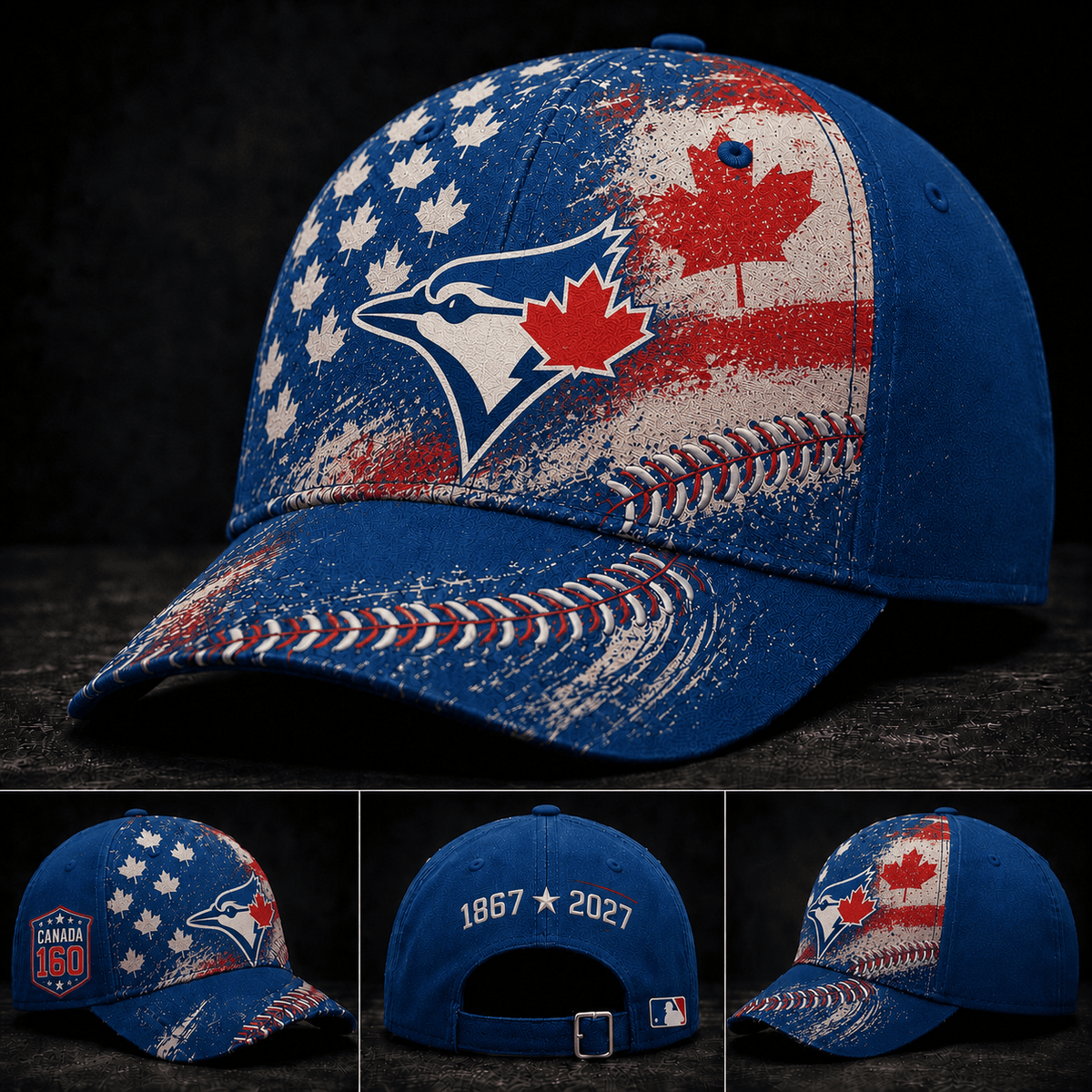 Toronto Blue Jays 250 Years Of Freedom Exclusive Baseball Cap