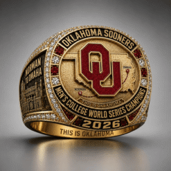Oklahoma Sooners Baseball 2026 National Champions Exclusive Ring | V4