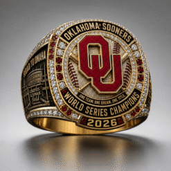 Oklahoma Sooners Baseball 2026 National Champions Exclusive Ring | V5