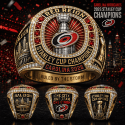 Carolina Hurricanes 2026 Stanley Cup Red Reign Champions | Collector Ring