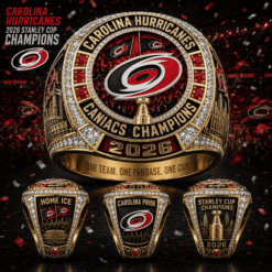Carolina Hurricanes 2026 Stanley Cup Our Year Our Ice | Collector Ring