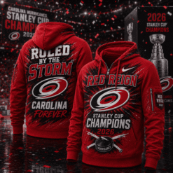 Carolina Hurricanes 2026 Stanley Cup Storm Warning Champions | Hoodie