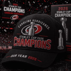 Carolina Hurricanes 2026 Stanley Cup Storm Warning Champions | Cap